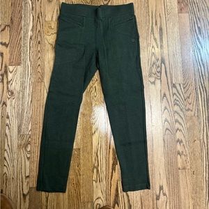 Betabrand Olive Cargo Style Skinny dress pants